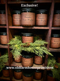 EXCLUSIVE! Oldfarmhouseprimitivess16oz Soy Jar Candles ♥️ NEW SCENTS ADDED!