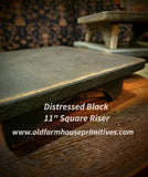 BW35 Primitive Square Wood Riser