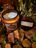 #ASP18 LIMITED EDITION "Autumn Splendor" 🍂 Amber Apothecary Jar