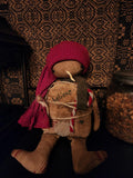 #PCDF13 Primitive "BELIEVE" Snowman ⛄️ Red Stocking Hat