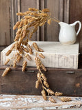#38691DG Primitive "Natural" Hops Drip 30 Inch Hanging Garland