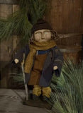 #DAW-TNY Primitive Tiny Tim With Crutch