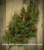#RH93  ANGEL PINE SPRAY WITH CONES