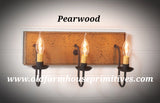 Primitive Vanity Light in Americana Colors