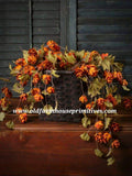 #RH28  Primitive Fall Orange Sienna Hops Stem ★ #1 SELLER MORE COMING SOON!!!