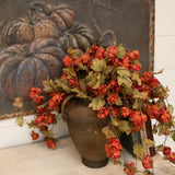 #RH28  Primitive Fall Orange Sienna Hops Stem ★ #1 SELLER MORE COMING SOON!!!